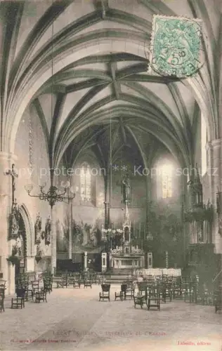 AK / Ansichtskarte Lezat -sur-Leze PAMIERS 09 Ariege Interieur de l'Eglise