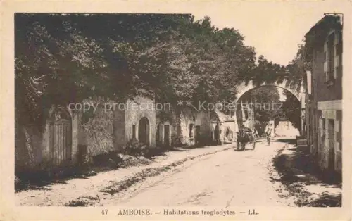 AK / Ansichtskarte Amboise TOURS 37 Indre-et-Loire habitation troglodytes
