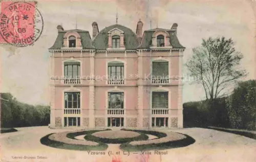 AK / Ansichtskarte Yzeures-sur-Creuse LOCHES 37 Indre-et-Loire Villa Raoul