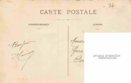 AK / Ansichtskarte BERNAY 27 Eure Sur la Charentonne