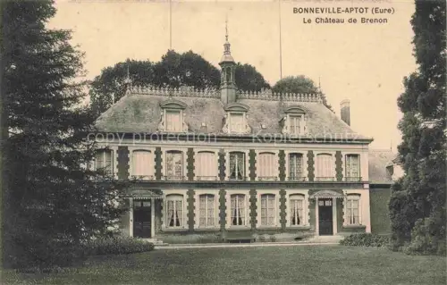 AK / Ansichtskarte Bonneville-Aptot BERNAY 27 Eure Le Chateau de Brenon