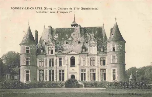 AK / Ansichtskarte Boissey-le-Chatel BERNAY 27 Eure Chateau de Tilly 