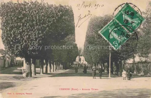 AK / Ansichtskarte Vernon  Evreux 27 Eure Avenue Thiers