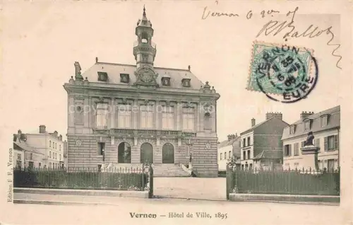 AK / Ansichtskarte Vernon  Evreux 27 Eure Hotel de Ville