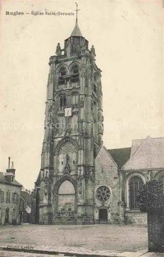 AK / Ansichtskarte Rugles Rubles Evreux 27 Eure Eglise Saint Germain