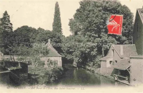 AK / Ansichtskarte EVREUX 27 Eure Les Bords de l'Iton Rue Saint Sauveur