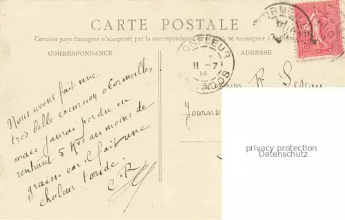 AK / Ansichtskarte Cormeilles Bernay 27 Eure Chateau du Pin pres Cormeilles