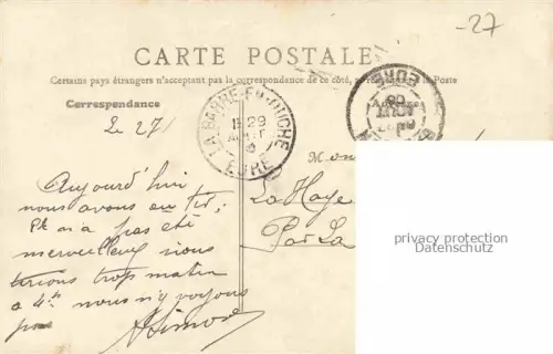 AK / Ansichtskarte Gaillon LES ANDELYS 27 Eure Portail de l'ancien Chateau des Archeveques de Rouen vue interieure