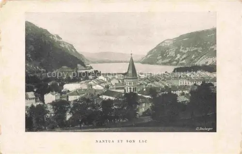 AK / Ansichtskarte Nantua 01 Ain et son Lac