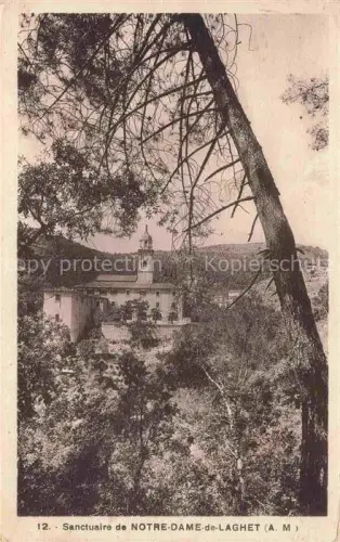 AK / Ansichtskarte Laghet 06 Alpes-Maritimes Sanctuaire de Notre Dame de Laghet