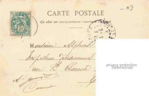 AK / Ansichtskarte Oust Saint-Girons 09 Ariege Eglise et Chapelle