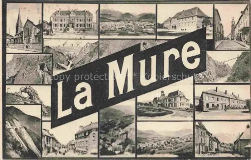 AK / Ansichtskarte La Mure GRENOBLE 38 Isere Vue partielle