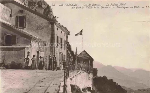 AK / Ansichtskarte Le Vercors Region 38 Isere Col de Rousset Le Refuge Hotel