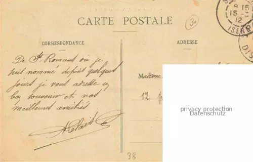 AK / Ansichtskarte Beauvoir-en-Royans GRENOBLE 38 Isere Pont de Beauvoir en Royans