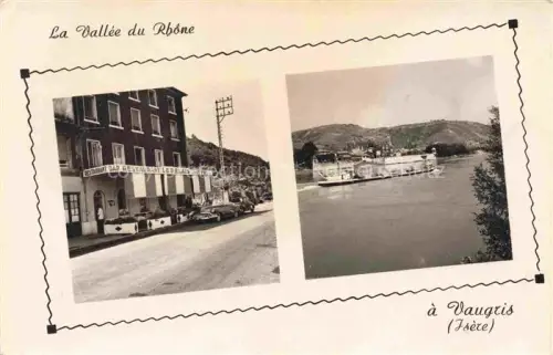 AK / Ansichtskarte Vaugris Reventin-Vaugris VIENNE 38 Isere Restaurant Le Relais Vue sur la coteau des Cotes Roties