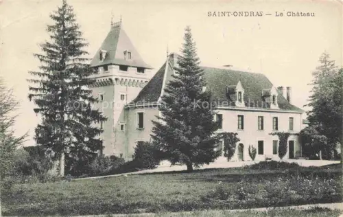 AK / Ansichtskarte Saint-Ondras La Tour-du-Pin 38 Isere Le Chateau