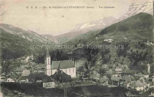 AK / Ansichtskarte St-Pierre-d Entremont GRENOBLE 38 Isere Vue generale Eglise