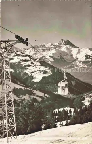 AK / Ansichtskarte Seilbahn Cable-Car Telepherique dents du Midi Schweiz