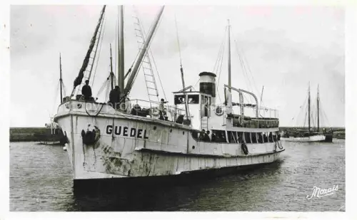 AK / Ansichtskarte Schiffe Binnenschifffahrt Guedel Belle Ile en Mer Morbihan 