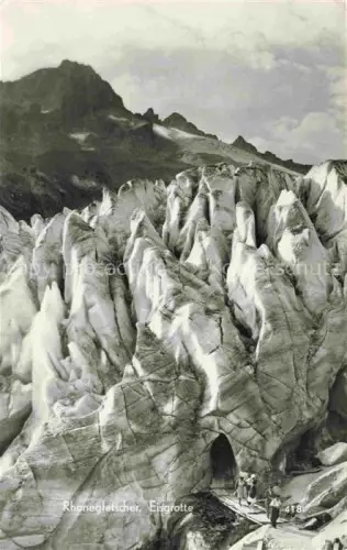 AK / Ansichtskarte Gletscher Glacier Glaciar Ghiacciaio-- Rhone Eisgrotte 
