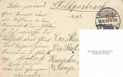 AK / Ansichtskarte Foto EAS Nr. 9254/2 Namenstage Glueckwunsch Maenner Hut 