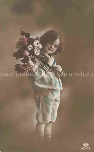 AK / Ansichtskarte Foto EAS Nr. 08067/4 Maedchen Rosen 