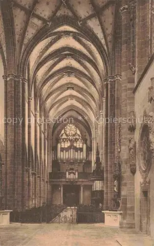 AK / Ansichtskarte Orgel Kirchenorgel Organ Orgue Colmar St Martin 