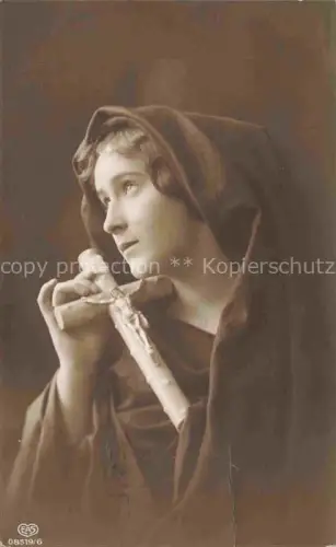 AK / Ansichtskarte Foto EAS Nr. 08519/6 Maedchen Kreuz 