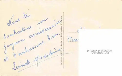 AK / Ansichtskarte Foto LEO Paris Nr. 5680 Frau Geburtstag Aniversaire 