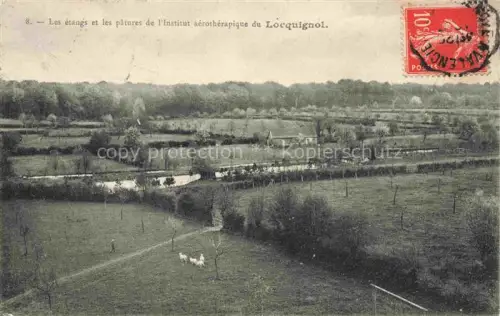 AK / Ansichtskarte Locquignol Avesnes-sur-Helpe 59 Nord Les étangs et les pâtures de l'Institut aérothérapique