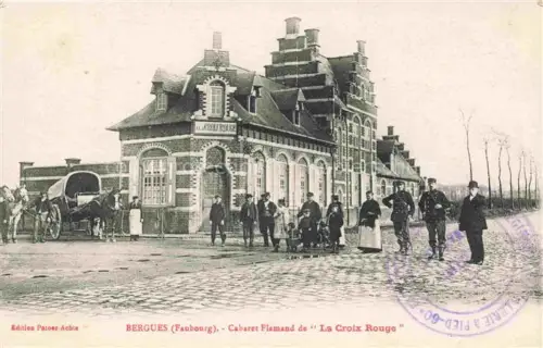 AK / Ansichtskarte Bergues Dunkerque 59 Nord Cabaret Flamand de La Croix Rouge