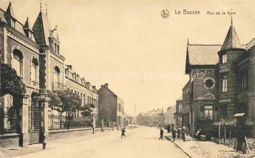 AK / Ansichtskarte LA BAssEE  LILLE 59 Nord Rue de la Gare