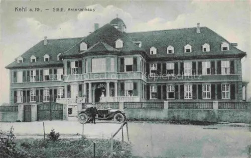 AK / Ansichtskarte Kehl  Rhein Baden BW Staedtisches Krankenhaus