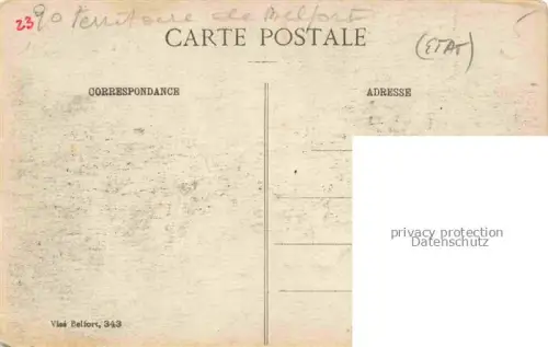 AK / Ansichtskarte Hartmannswillerkopf Hartmannsweilerkopf 68 Haut-Rhin La corvée d'eau potable