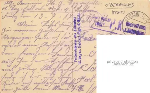 AK / Ansichtskarte Ozerailles BRIEY 54 Meurthe-et-Moselle Rue Principale