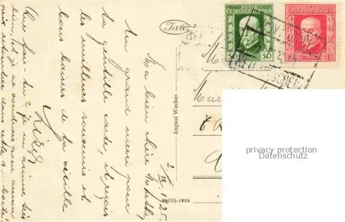 AK / Ansichtskarte Novy Jicin Neu-Titschein CZ Pohled z namesti do Schwarzovy tridy