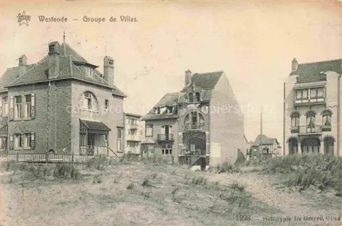 AK / Ansichtskarte Westende MIDDELKERKE Belgie Groupe de Villas