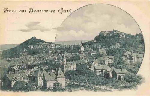 AK / Ansichtskarte Blankenburg Harz Panorama Deutsche Reichspost