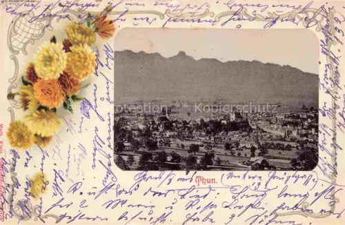 AK / Ansichtskarte THUN Thoune BE Panorama