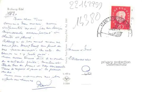 AK / Ansichtskarte Bitburg Stadtzentrum