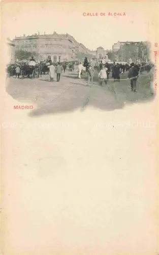 AK / Ansichtskarte MADRID  ES Calle de Alcalá