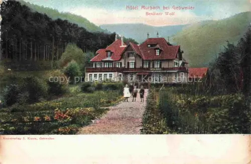 AK / Ansichtskarte Gebweiler Guebwiler 68 Haut-Rhin Alsace Hôtel Murbach