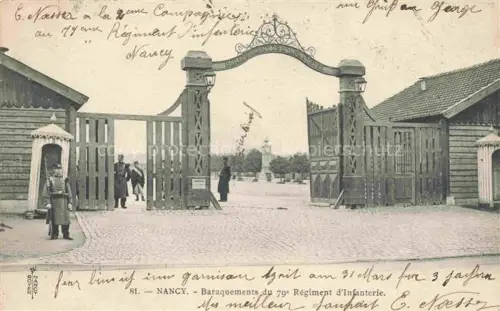 AK / Ansichtskarte NANCY 54 Meurthe-et-Moselle Baraquements du 79e Régiment d'Infanterie