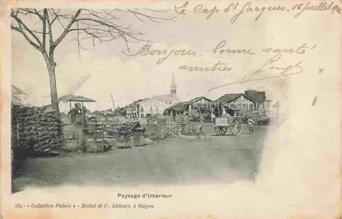 AK / Ansichtskarte SAIGON Ho-Chi-Minh-Stadt Vietnam Paysage d'intérieur