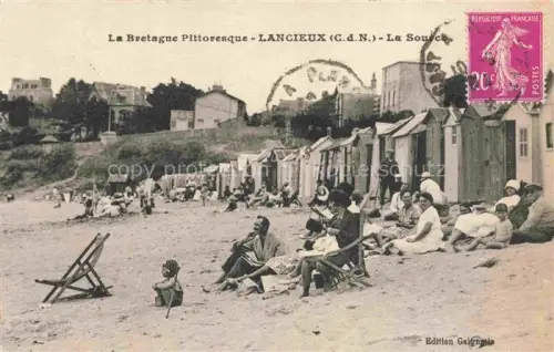 AK / Ansichtskarte Lancieux DINAN 22 Cotes-d Armor La Source Strand