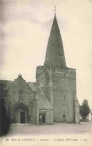 AK / Ansichtskarte LORIENT 56 Morbihan Larmor Kirche