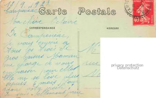 AK / Ansichtskarte Campeneac VANNES 56 Morbihan Monument Morts