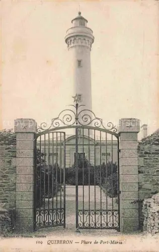 AK / Ansichtskarte QUIBERON Lorient 56 Morbihan Phare Port Maria