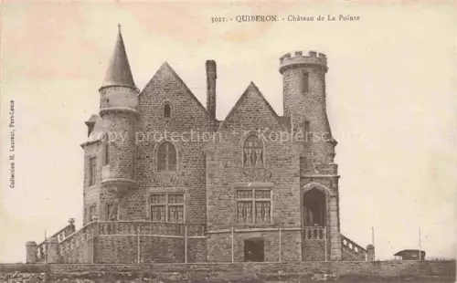 AK / Ansichtskarte QUIBERON Lorient 56 Morbihan Chateau La Pointe