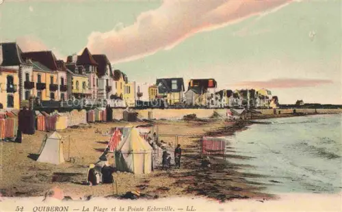 AK / Ansichtskarte QUIBERON Lorient 56 Morbihan Plage Point Eckerville